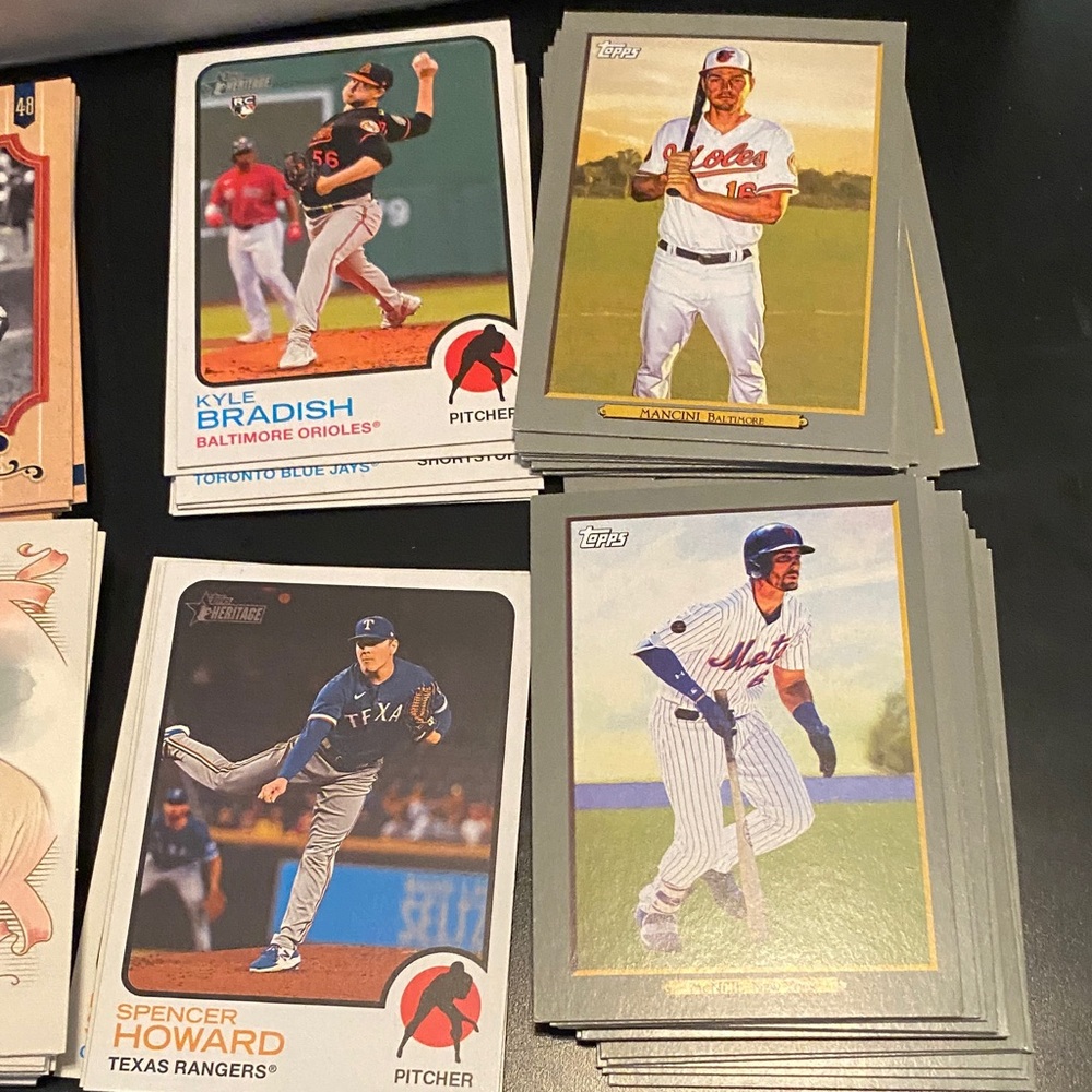 Baseball Trading Cards Collection